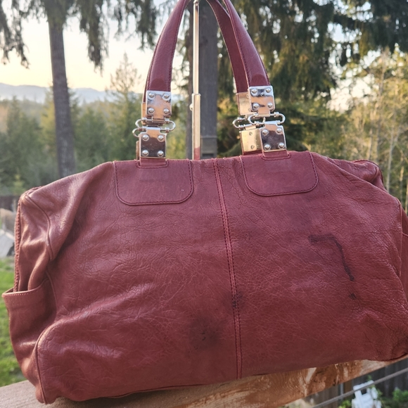 🔥XTRA LARGE BALENCIAGA CRINKLED LAMBSKIN TOTE #147178 2123 MADE IN ITALY 🔥 - Picture 15 of 16